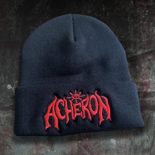 Acheron - Rites of the Black Mass Cuffed Beanie Hat (embroidered)