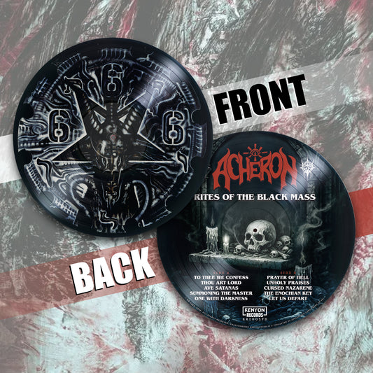 Acheron - Rites of the Black Mass Picture Disc LP (2nd Press w/SIGNED Album Flat)