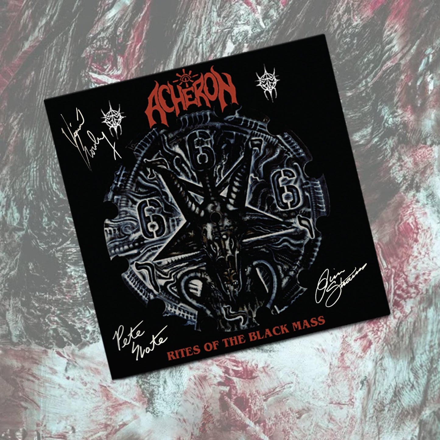 Acheron - Rites of the Black Mass (Double Splatter LP w/SIGNED album flat)