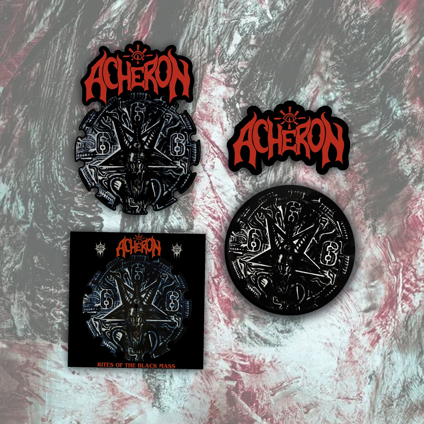 Acheron - Rites of the Black Mass Sticker Pack