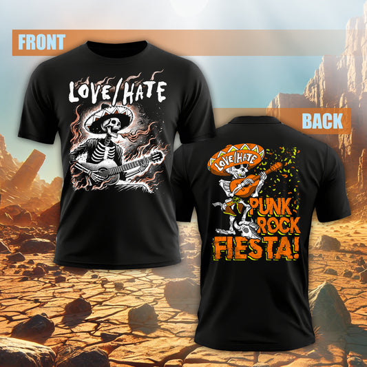Love/Hate - Skeleton Fiesta! T-Shirt