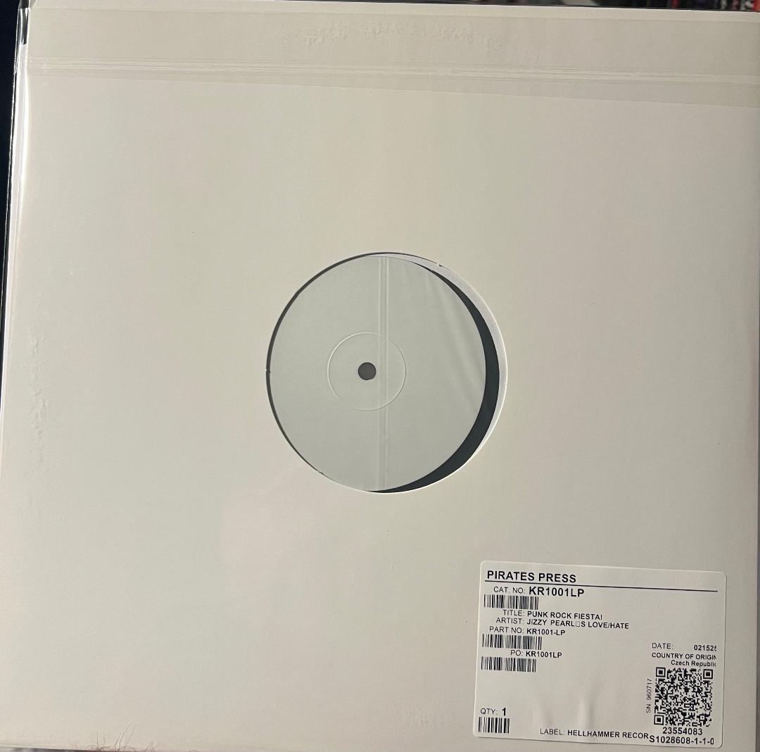 Love/Hate - Punk Rock Fiesta! LP Test Pressing (ONLY 1 LEFT)
