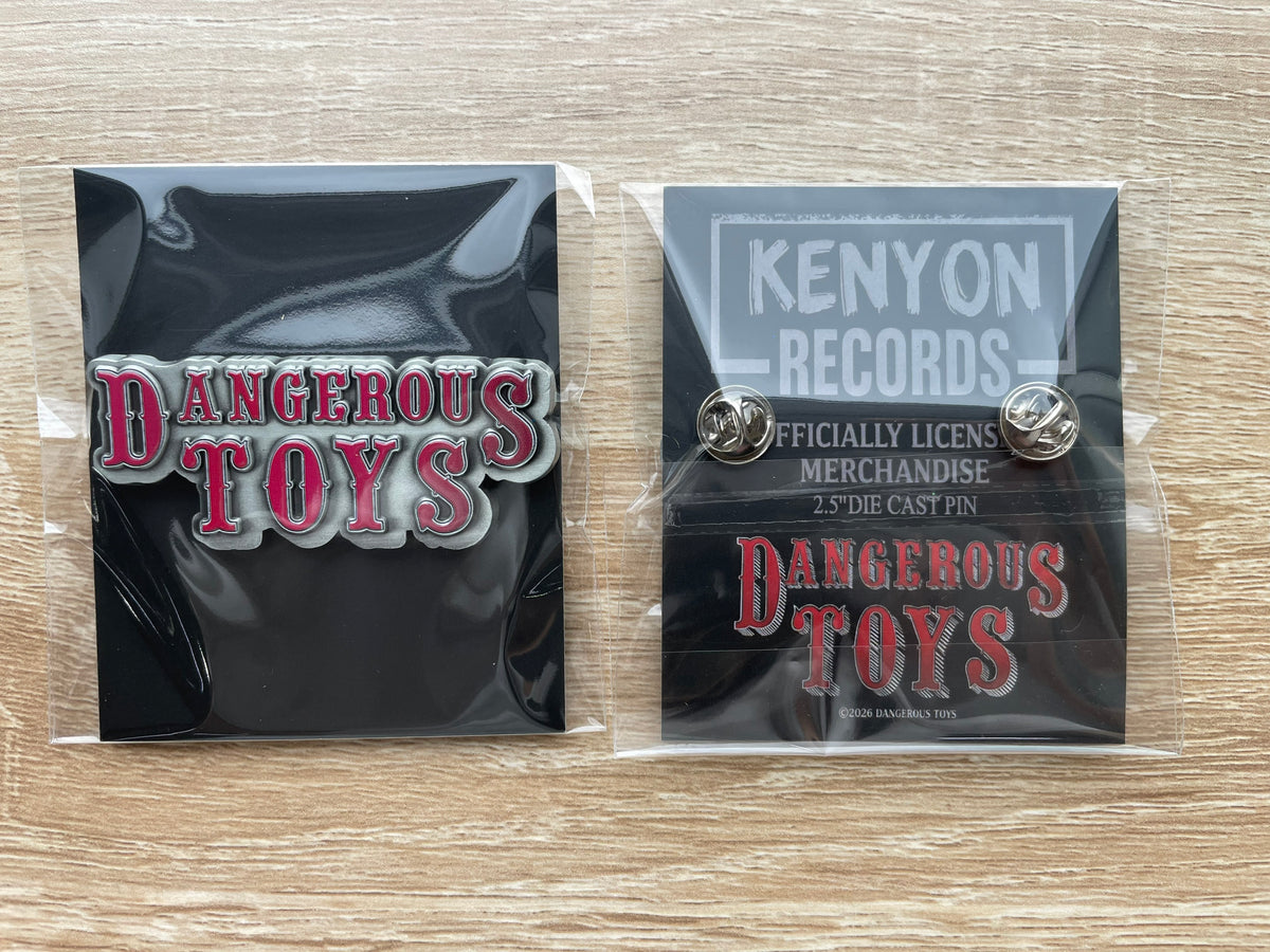 Dangerous Toys - 3D Red Logo Enamel Pin (Color)