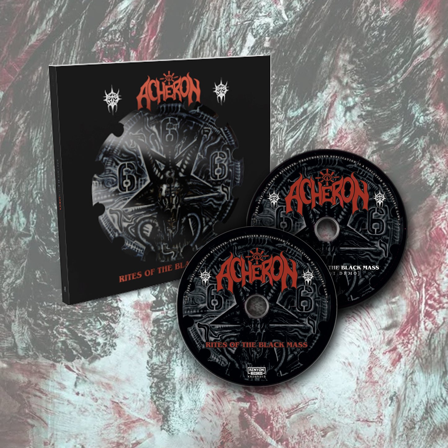 Acheron - Rites of the Black Mass (Double CD - Jewel Case w/Slipcase)