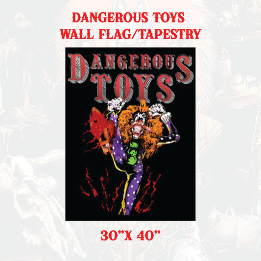 Dangerous Toys - Wall Flag/Tapestry 40" x 30" Bill Z. Bub - Ten Boots