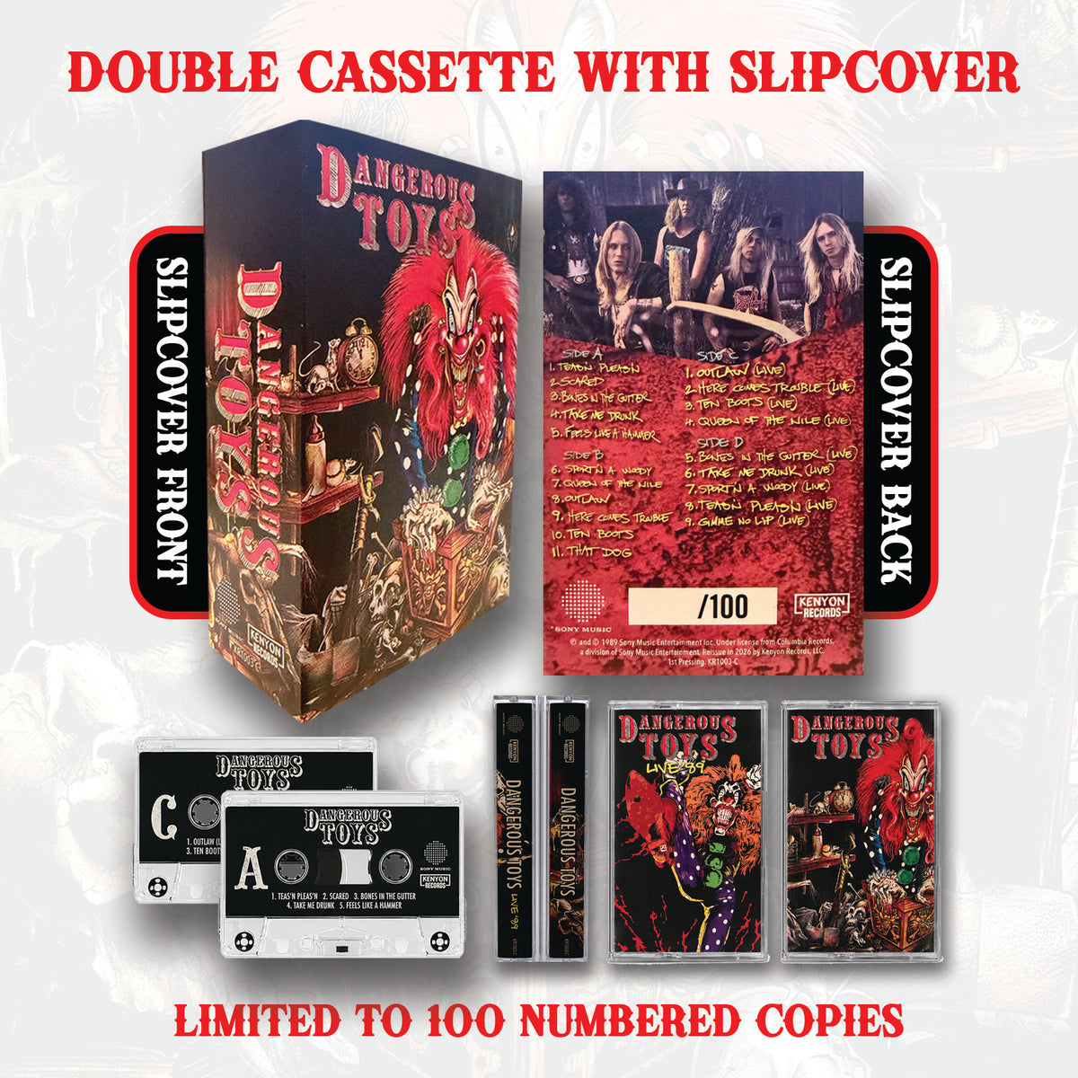Dangerous Toys - Dangerous Toys: The Definitive Edition (Double Cassette Box)