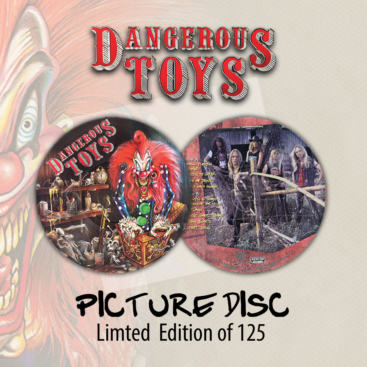 Dangerous Toys - Dangerous Toys: The Definitive Edition (Picture Disc) w/SIGNED flat