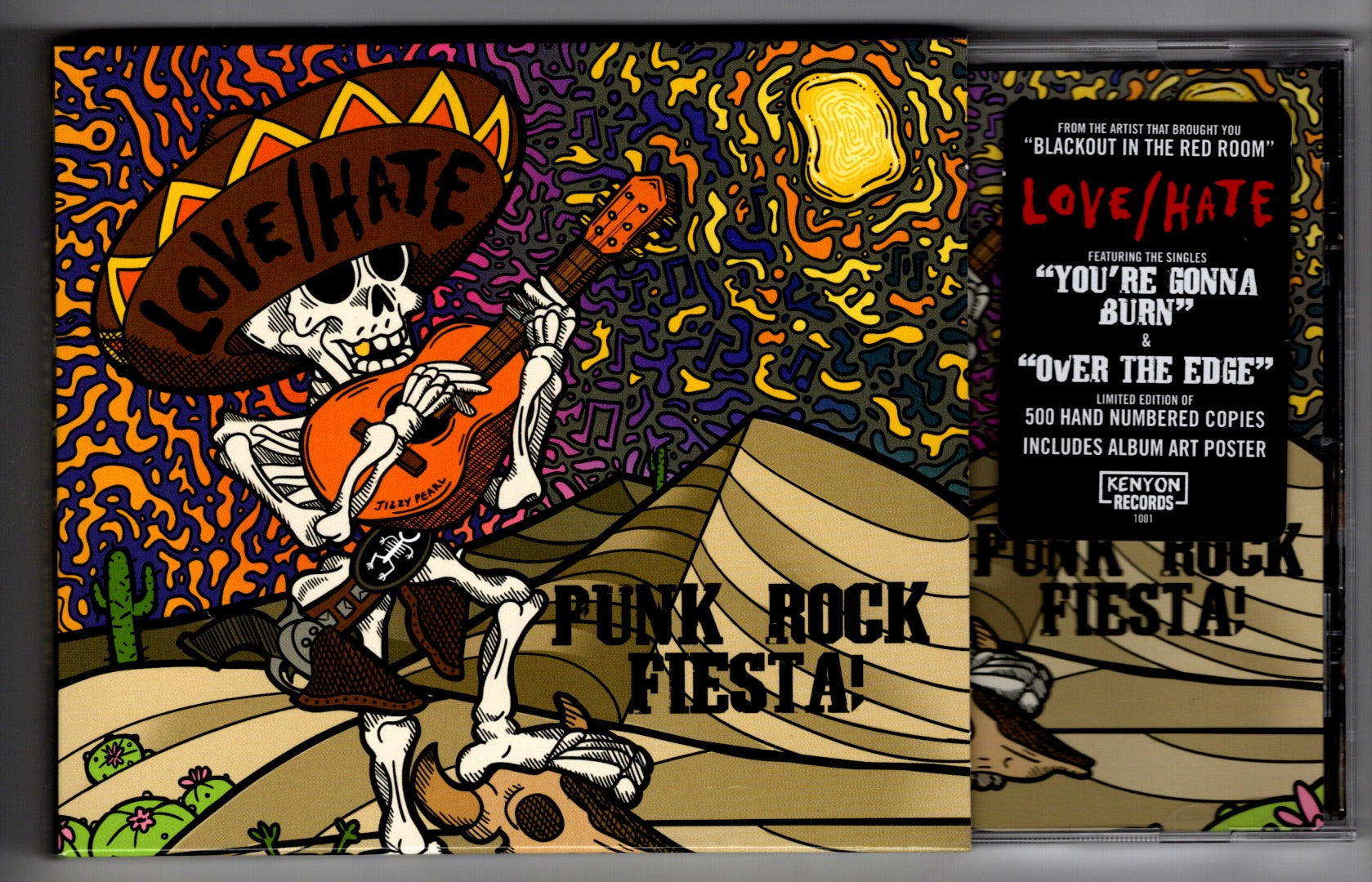 Love/Hate - Punk Rock Fiesta! CD (Slipcase Edition w/poster
