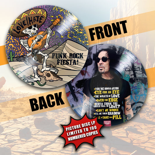 Love/Hate - Punk Rock Fiesta! Picture Disc LP (Limited to 100)