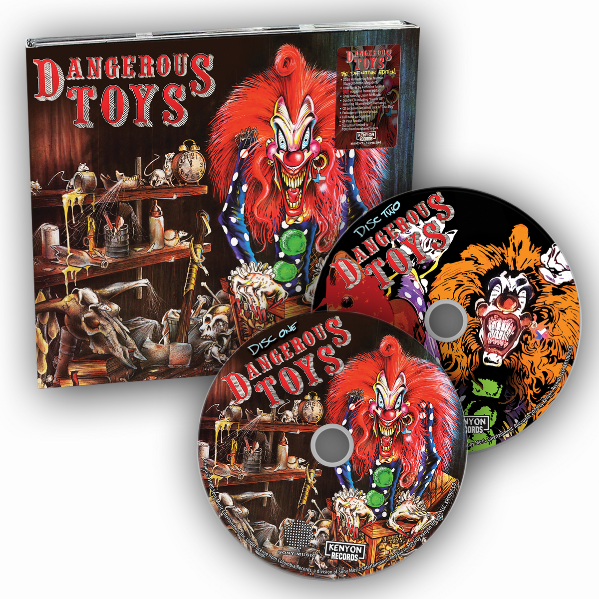 Dangerous Toys - Dangerous Toys: The Definitive Edition (Double CD)