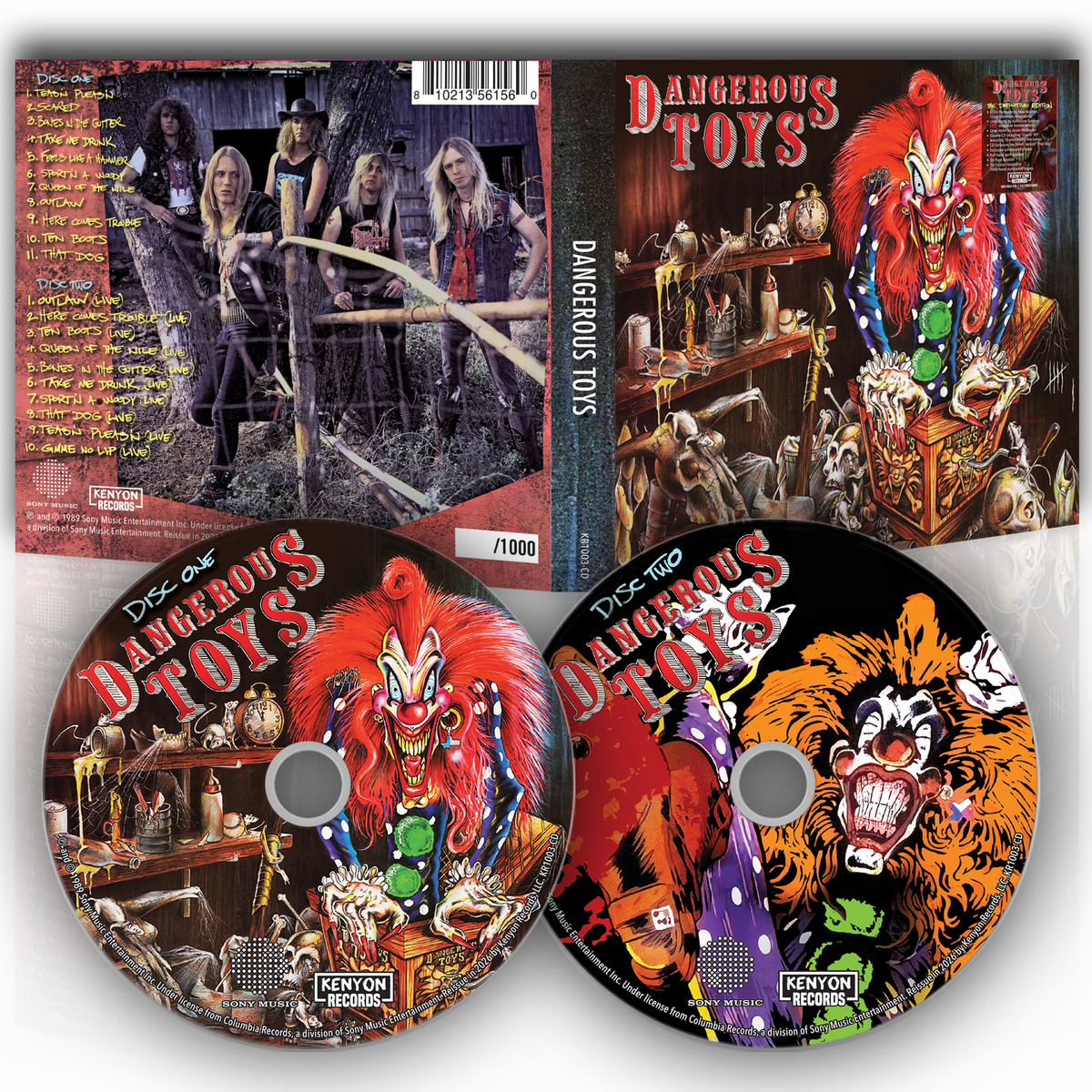 Dangerous Toys - Dangerous Toys: The Definitive Edition (Double CD)