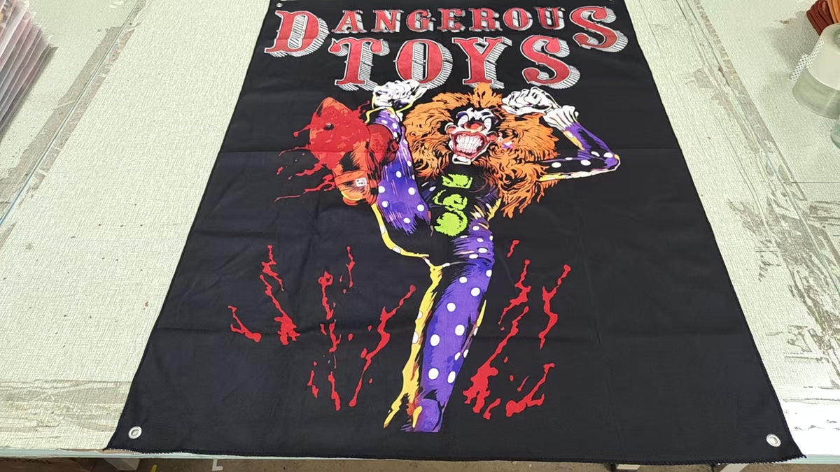 Dangerous Toys - Wall Flag/Tapestry 40" x 30" Bill Z. Bub - Ten Boots